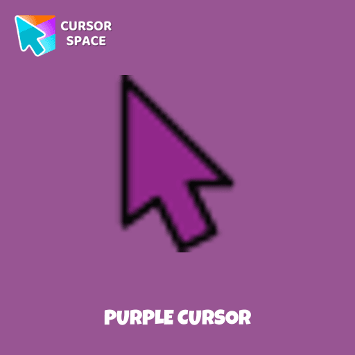 Purple cursor arrow cursor